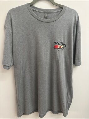 Gray Men's Short-Sleeve Crew Tee